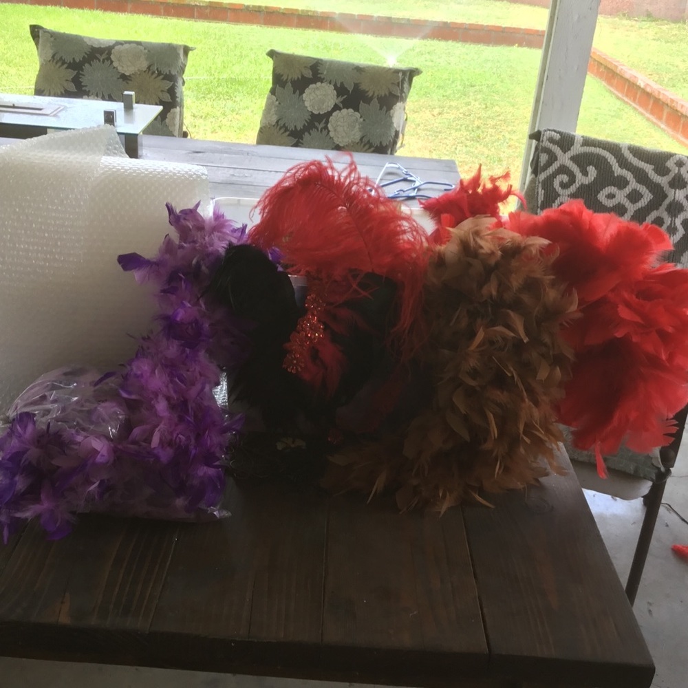 Masks n boas - Picture 4 of 5
